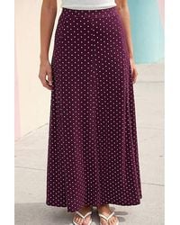 Roman - Roman Polka Dot Midi Skirt - Lyst