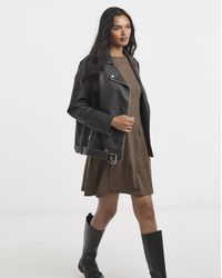 Simply Be - Jersey Jacquard Shift Dress - Lyst