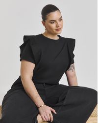 Simply Be - Ruffle T-Shirt - Lyst