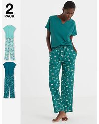 JD Williams - 2 Pack Cotton Pj Set - Lyst