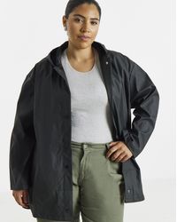 Simply Be - Short Rubberised Mac - Lyst