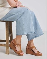 JD Williams - Two Part Wedge Ex Wide - Lyst