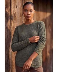Roman - Roman Button Detail Curved Hem Jumper - Lyst