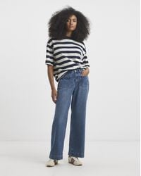 Simply Be - Front Pocket Slim Wide Jeans - Lyst