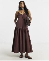 Simply Be - Cotton Cami Dress - Lyst