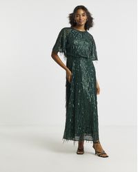 Joanna Hope - Sequin Tassle Dress - Lyst