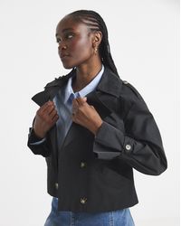 Simply Be - Cropped Trench - Lyst
