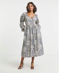 Simply Be - Hope & Ivy William Morris Society Dress - Lyst