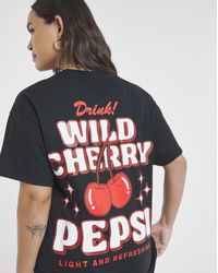 Simply Be - Cherry Pepsi License T-Shirt - Lyst