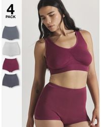 Pretty Secrets - 4 Pack Comfort Short - Lyst
