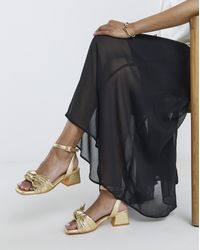 Simply Be - Side Bow Heels Extra Wide Fit - Lyst