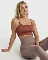 Pink Soda - Logo Seamless Bra - Lyst