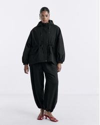 Simply Be - Hooded Swing Parka Jacket - Lyst