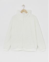 Pretty Secrets - Fleece Lounge Cardigan - Lyst
