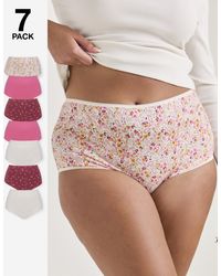 Pretty Secrets - 7 Pack Full Fit Knickers - Lyst