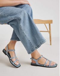 JD Williams - Strappy Flat Sandals Ex Wide - Lyst