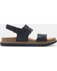 Clarks - Arwell Leather Sandal E Fit - Lyst