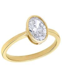 iJewel - 9Ct Lab Diamond 1Ct Ring - Lyst