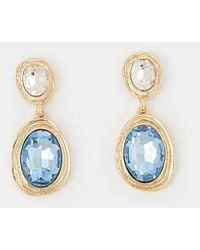 Accessorize - Mini Gemstone Drop Earrings - Lyst