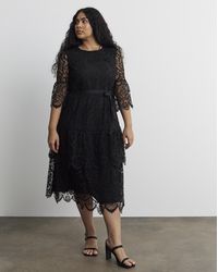Joanna Hope - Structured Lace Dress - Lyst