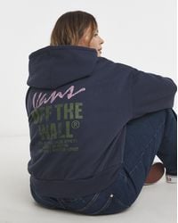 Vans - Ladywell Retro Zip Cropped Hoodie - Lyst