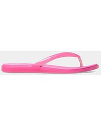 Crocs™ - Miami Jelly Round Toe Flip - Lyst