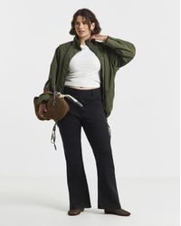 Simply Be - Flared Pull On Jeggings - Lyst