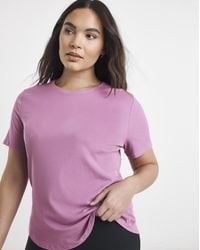 Skechers - Go Walk Luxe Rib T-Shirt - Lyst