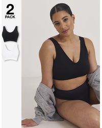 Pretty Secrets - 2 Pack Padded Comfort Tops - Lyst