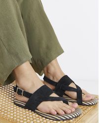 Simply Be - Toe Post Sandals Extra Wide Fit - Lyst