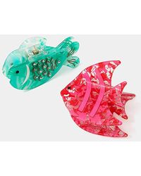 Accessorize - Tropical Fish Claw Clips - Lyst