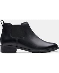 Clarks - Chelsea Ankle Boot Wide - Lyst