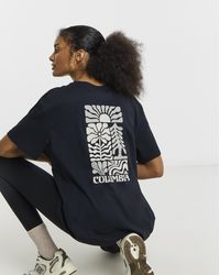Columbia - Columbia Oversized Back Print T-Shirt - Lyst