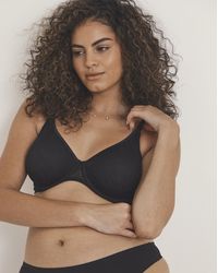 Pretty Secrets - Moulded Lace Wired Bra - Lyst