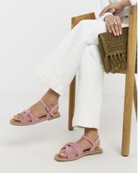 JD Williams - Soft Twist Two Part Sandals Wide - Lyst