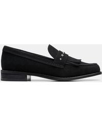 Clarks - Hana Suede Loafer D Fit - Lyst