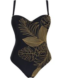 MAGISCULPT - Bandeau Underwired Swimsuit - Lyst