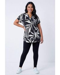 Roman Curve - Stretch Plain Leggings - Lyst
