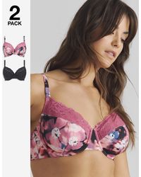 Pretty Secrets - 2 Pack Adrianne Full Cup Bra - Lyst