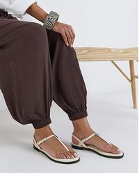 JD Williams - T Bar Hardware Sandals Wide - Lyst