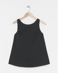 Simply Be - Bow Back Poplin Top - Lyst