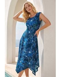 Roman - Roman Floral Print Stretch Maxi Dress - Lyst