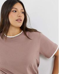 Simply Be - Double Layer T-Shirt - Lyst