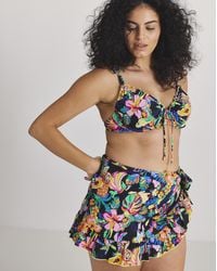 Simply Be - Skirted Detail Bikini Brief - Lyst
