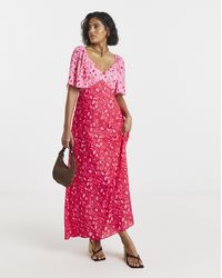 Twisted Wunder - Chiffon Maxi Dress - Lyst