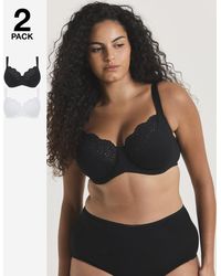 Pretty Secrets - 2 Pack New Jane Full Cup Wired Bras - Lyst