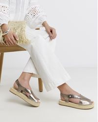 JD Williams - Peep Toe Espadrille Sandal Ex Wide - Lyst