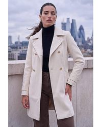 Roman - Roman Smart Double Breasted Coat - Lyst