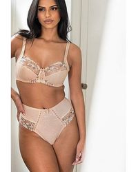 Pour Moi - Sofia Lace Deep Brief - Lyst