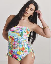 MAGISCULPT - Adjustable Bandeau Swimsuit - Lyst